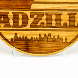 Dadzilla Engraved Sign