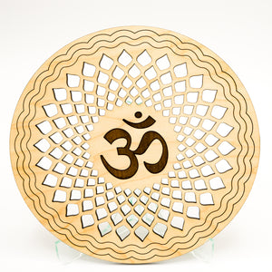 OM / AUM decorative piece - Laser Engraved & Cut