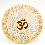 OM / AUM decorative piece - Laser Engraved & Cut