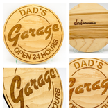 Dad's Garage Circular Sign